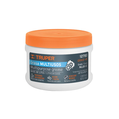 Grasa Lubricante Multiusos de Litio de 450 Gr Truper