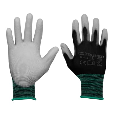 Guantes de nylon recubiertos de poliuretano Talla M Truper4