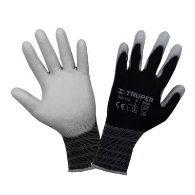 Guantes de nylon recubiertos de poliuretano Talla G Truper1