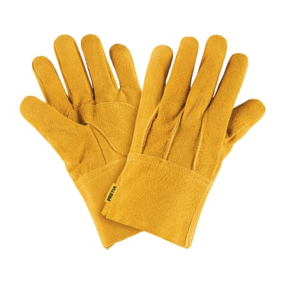 Guantes de carnaza, cortos, Pretul1
