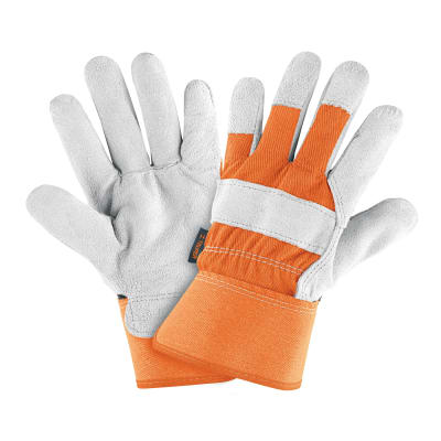 Guantes de carnaza y loneta, unitalla, Truper1