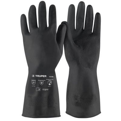Guantes de látex para pintor. grandes. truper