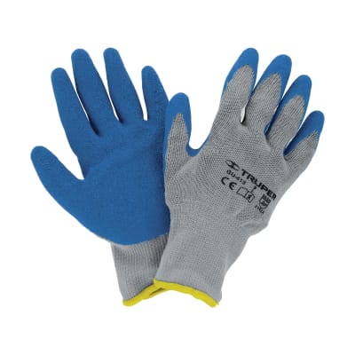 Guantes de poliéster recubiertos de latex. g. truper