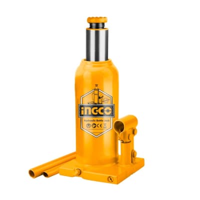 Gata hidráulica tipo botella 20 toneladas Ingco1