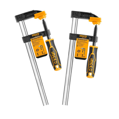 Pack x2 Prensa Sargento tipo F 50 x 150MM Industrial Ingco