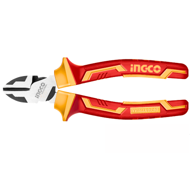 Alicate de corte electricista profesional mango aislado 1000v Ingco