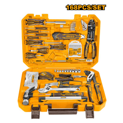 Set de Herramientas Manuales 168pcs Ingco1