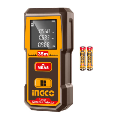 Medidor de distancia laser 35 metros Ingco1