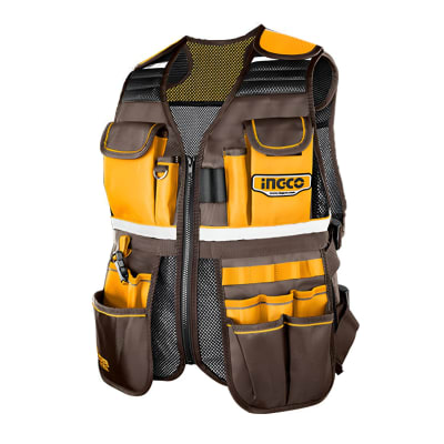 Chaleco porta herramienta Ingco1