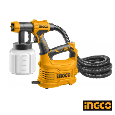 Pistola para pintar 550W Eléctrica Tanque Plástico Ingco
