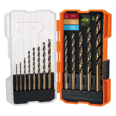 Juego de 13 brocas HSS para metal en estuche Truper Expert