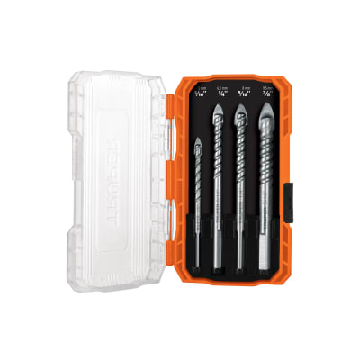 Juego de 4 brocas para vidrio y mayolica Truper Expert1