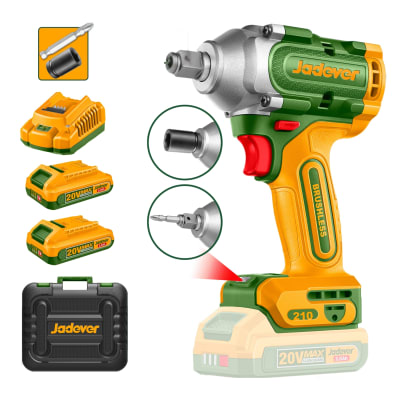 Llave/Destonillador de Impacto 20V 1/2 210nm Jadever
