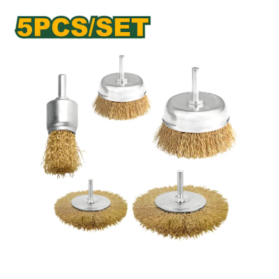 Set de Cepillos Metalico 5pcs Jadever1