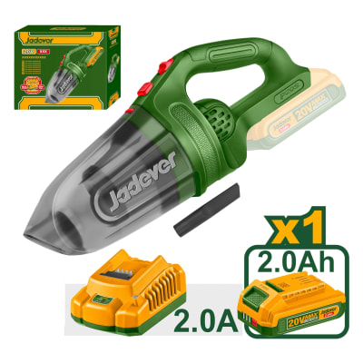 Aspiradora 0.45 litros 20v + bateria y cargador Jadever