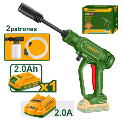 Hidrolavadora Inalámbrica + 1 batería y cargador 20v Jadever