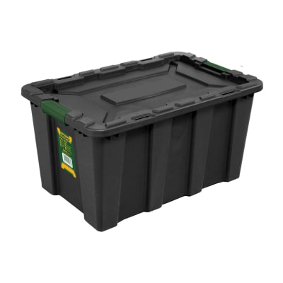 Caja de almacenamiento negro 18.5