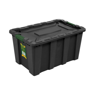 Caja de almacenamiento negro 27.5
