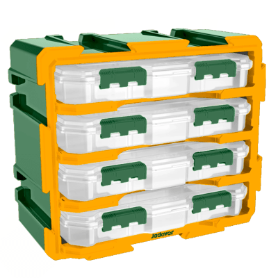 Organizador gavetero 4 gavetas Jadever