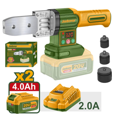 Termofusora 0-320° + 2 baterias y 1 Cargador 20v Jadever
