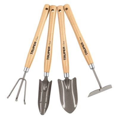 Juego de 4 Herramientas de 15'' para jardín Truper1