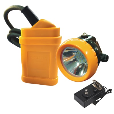 Linterna minero recargable 6 LED  Opalux1