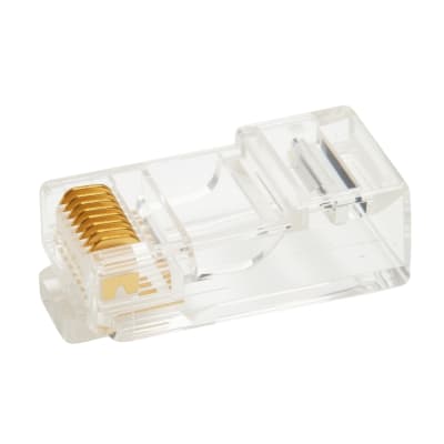 Conector modular RJ45 CAT 6 paquete de 100 unidades Miyako