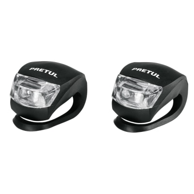 Juego de linterna trasera y delantera para bicicleta Pretul 27050