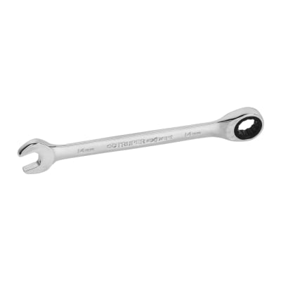 Llave mixta con ratchet 14 mm x 186 mm largo, Expert Truper1