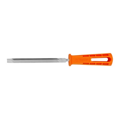 Lima triangulo pesado 6´´ con mango, Truper