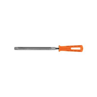 Lima triangulo pesado 8'' con mango. truper