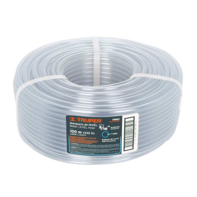 Manguera 5/16´´ de nivel en rollo de 100 m Truper