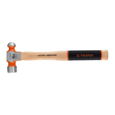 Martillo pulido de bola 16 oz mango hickory Truper