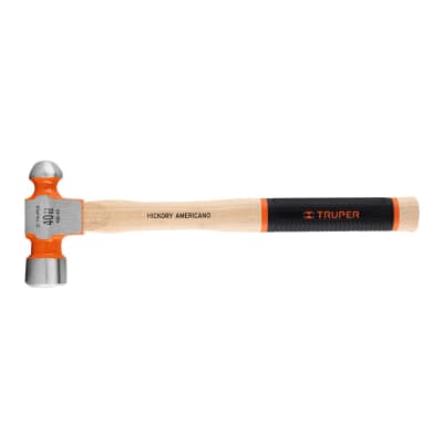 Martillo pulido de bola 40 oz mango hickory, Truper Grip1