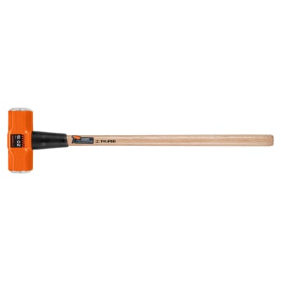 Comba octagonal 20 lb mango de madera 36'' Truper
