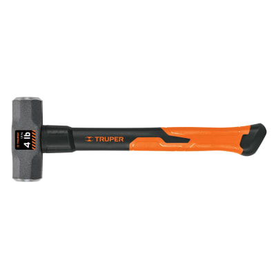 Comba octagonal 4 lb. mango de fibra de vidrio 14''. truper