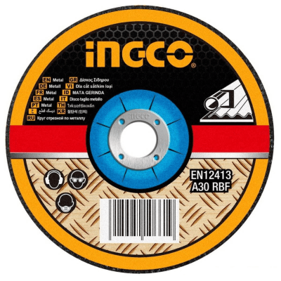DISCO DE DESBASTE ABRASIVO 7'' PARA AMOLADORA INGCO1