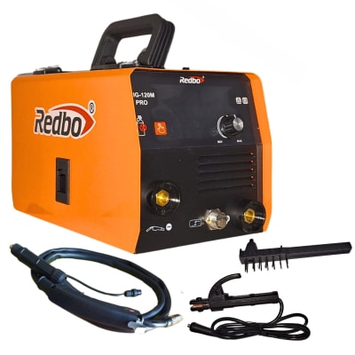 Soldadora MIG-120M Pro 120A Sin Gas Redbo