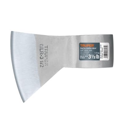 Hacha media labor ojo redondo 3-1/2 lb sin mango, Truper1