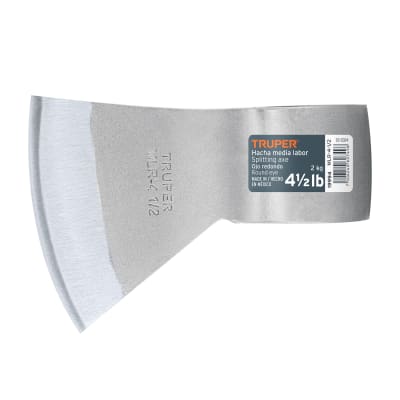 Hacha media labor ojo redondo 4-1/2 lb sin mango, Truper