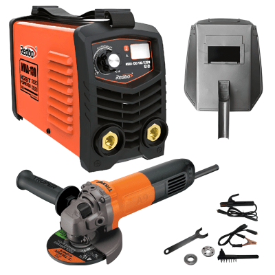 Combo soldadora 130A Redbo + Amoladora 4 ½ 800w Truper1