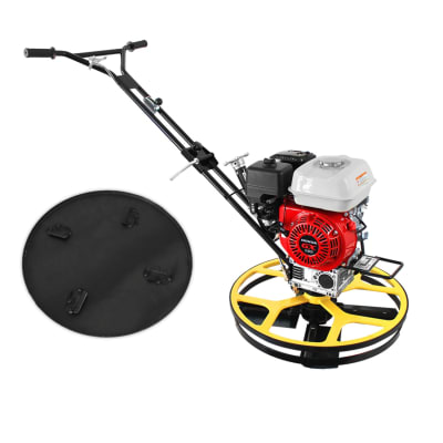 Alisador para concreto con motor Honda GX160INC hojas Safari