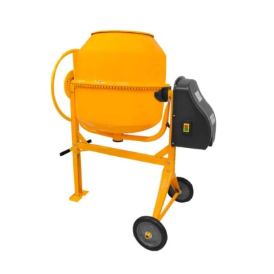 Mezcladora de concreto max 140 litros trabajo 125 litros 550w Safari