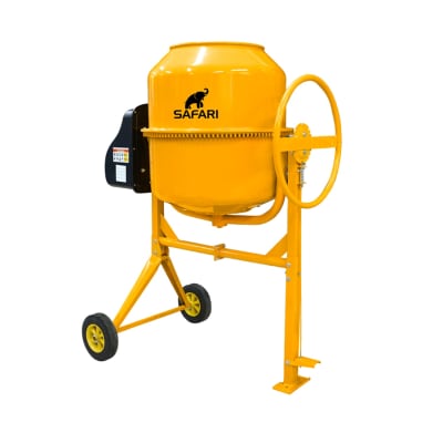 Mezcladora De Concreto 240 Litros 1200w 28rpm Safari