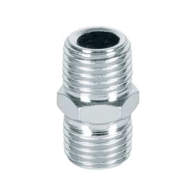 Niple acero, cuerda 1/4 NPT, Pretul1