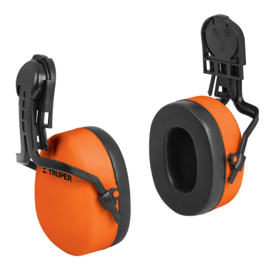 Orejera ajustable para casco Truper