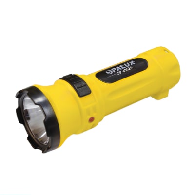 Linterna LED recargable 1W amarillo Opalux1
