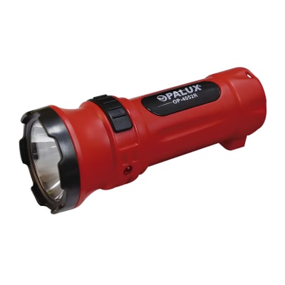 Linterna LED recargable 1W rojo Opalux1