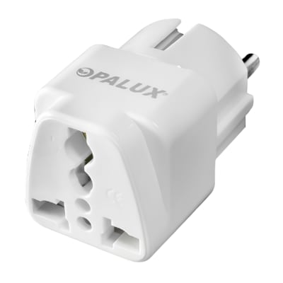 Adaptador Enchufe Multiple Redondo Opalux1