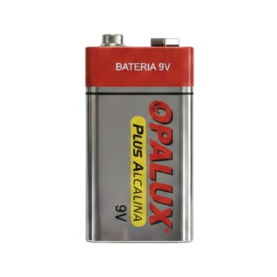 Bateria alcalina 9V Opalux1